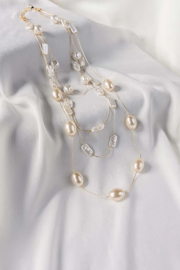 Multi layer Beaded Necklace